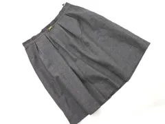 新品 PROPORTION プロポーション ボディドレッシング ウール混 タック ミニ スカート size3/グレー ◇■ レディース