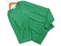 earth music&ecology アースミュージック＆エコロジー カーディガン sizeM/緑 ◇■ レディース