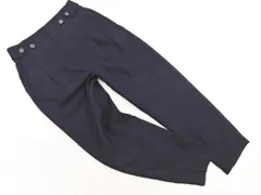 green label relaxing グリーンレーベルリラクシング ユナイテッドアローズ タック テーパード パンツ size36/紺 ■■ レディース