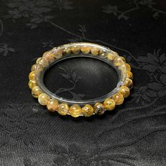 3日間限定半額】タイチンルチル｜金針｜強力金運｜天然石ブレスレット