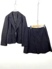 n line Precious エヌラインプレシャス NJ195061-B テーラードジャケット/スカート セットアップ size13/グレー ■■レディース