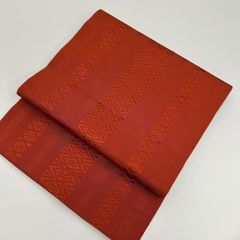 6-31 夏帯 夏物 開き名古屋帯 美品 着物 博多織 - メルカリ