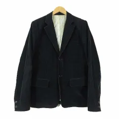 アーペーセー A.P.C. ジャケット ブレザー テーラードジャケット コーデュロイ ストレッチ XS ダークネイビー 紺 小さいサイズのサムネイル