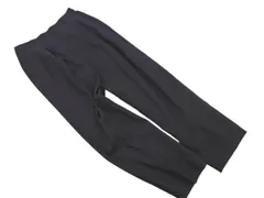 DAKS ダックス タック テーパード パンツ size67-93/紺 ■■ レディース