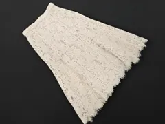 Apuweiser-riche アプワイザーリッシェ 総レース ロング スカート size1/オフホワイト ■■ レディース