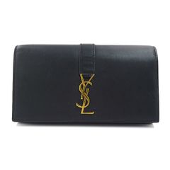 サンローラン 長財布 フラップ YSL カサンドラ レザー ブラック - メルカリ サンローラン 長財布 フラップ YSL カサンドラ レザー ブラック - メルカリ