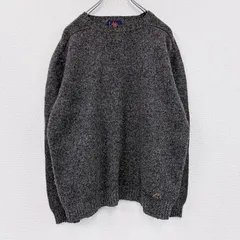 古着 used　Kappa　カッパ　ウールニットセーター　茶色　ブラウン　Lサイズ