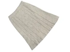 23区 ウール混 ツイード Aライン 台形 スカート size30/茶 ◇■ レディース