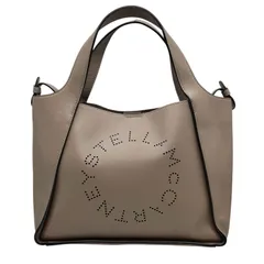 ステラ・マッカートニー STELLA McCARTNEY トートバッグ グレージュ レザー レディース トートバッグ