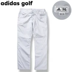 【極暖】 アディダス ゴルフ adidas golf 中綿 ウィンド パンツ ジップアップ スリーストライプス 刺繍 ロゴ XO 千鳥格子柄 シルバー スポーツ カジュアル ウェア タウンユース レジャー メンズ