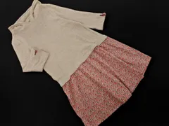 Afternoon Tea アフタヌーンティー WARDROBE 花柄 フーディー ドッキング ワンピース size38/ライトベージュxピンク ◇■ レディース