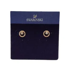 スワロフスキー SWAROVSKI Creativity Circle Small ピアス 5199827 ゴールド【中古】