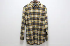 agnes b. アニエスベー 長袖シャツ ネルシャツ 綿100％ チェック柄 40サイズ メンズ 11-K132/1/TC