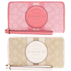 コーチ COACH ラウンドファスナー 二つ折り長財布 C9073 レディース【中古】
