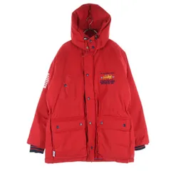 GERRY COSBY ジェリーコスビー 90s オールド 刺繍 中綿ジャケット M レッド メンズ 古着