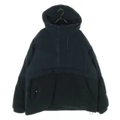 niko and... ニコアンド 長袖 中綿ジャケット 4 ブラック 切替 フリース メンズ 古着