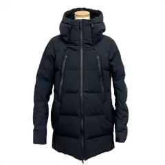 デサント オルテライン DESCENTE ALLTERRAIN マウンテニア 水沢ダウン ダウンジャケット DAMOGK36U ブラック S メンズ【中古】