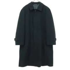 Pure Cashmere ピュアカシミヤ 長袖 カシミヤ ステンカラーコート A6 グレー系 メンズ 古着