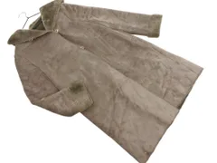 URBAN RESEARCH ROSSO アーバンリサーチロッソ RA77-27B006 ウール混フェイクムートン コート sizeF/グレー ◇■ レディース