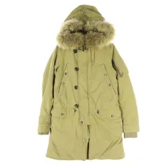 Johnbull ジョンブル 長袖 N-3Bタイプ ミリタリーコート S ベージュ 中綿入り メンズ 古着