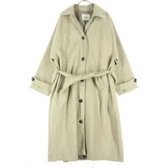 COTORICA コトリカ 長袖 ロングコート M ベージュ レディース 古着