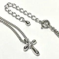 日本製 高品質キュービックジルコニア使用 輝き自慢CZ クロスペンダント P 289