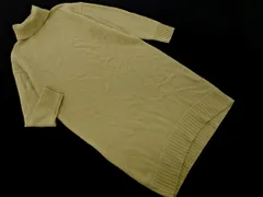 BEAUTY & YOUTH ビューティ&ユース ユナイテッドアローズ ウール100% タートルネック ニット ワンピース ベージュ ◇■ レディース