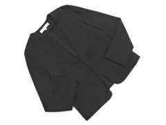 NATURAL BEAUTY BASIC ナチュラルビューティーベーシック ノーカラー ジャケット sizeS/黒 ◇■ レディース