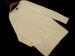 theory セオリー ウール100% クルーネック ニット セーター sizeS/アイボリー ◇■ レディース