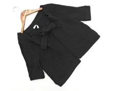theory luxe セオリーリュクス ウール混 リボン ニット カーディガン size38/黒 ◇■ レディース
