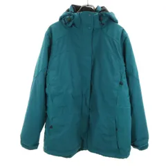 L.L.Bean エルエルビーン ナイロンジャケット XL グリーン系 中綿 アウトドア レディース 古着