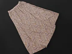 Rope Picnic ロペピクニック ロング スカート size38/グレーｘラベンダー ■■ レディース