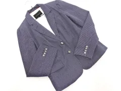 BANANA REPUBLIC バナナリパブリック ストライプ ジャケット size4/紺 ■■ メンズ