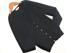 Rope Picnic ロペピクニック Vネック カーディガン size38/黒 ◇■ レディース