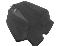 COMME CA ISM コムサイズム テーラード ジャケット size7/黒 ■■ レディース