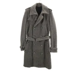 DOLCE&GABBANA ドルチェアンドガッバーナ トレンチコート 48 グレー メンズ 古着