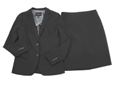 BANANA REPUBLIC バナナリパブリック セットアップ ジャケット スカート スーツ size4/黒 ■■ レディース