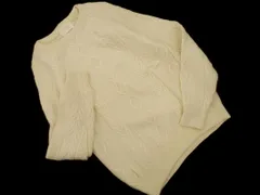 URBAN RESEARCH DOORS アーバンリサーチドアーズ ウール混 ケーブル編み ニット セーター size38/オフホワイト ◇■ メンズ