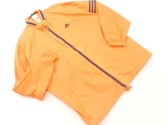 adidas アディダス ナイロン ジャケット sizeO/オレンジ ◇■ メンズ