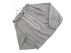 ZARA ザラ ハーフジップ プルオーバー パーカー sizeM/グレー ◇■ レディース