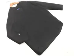 SHIPS シップス Vネック ドルマン ニット セーター 黒 ◇■ レディース