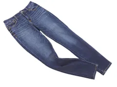 AZUL BY MOUSSY アズールバイマウジー スキニー デニムパンツ sizeS/紺 ■■ レディース