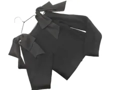 INGNI イング リブ リボン ニット セーター sizeM/黒 ◇■ レディース