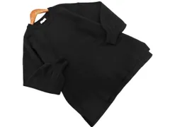 earth music&ecology アースミュージック＆エコロジー クルーネック ニット セーター sizeF/黒 ◇■ レディース