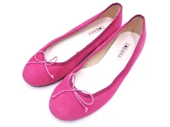 DIANA ダイアナ スウェード フラット パンプス size23.5ｃｍ/ピンク ◇■ レディース