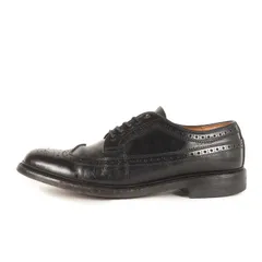 REGAL リーガル サイズ:26.5cm EE | ロングウイングチップ レザー シューズ (2589 / 676) | ブラック 黒 | ブランド 靴【メンズ】【中古】