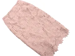 N. エヌ ナチュラルビューティーベーシック 総レース タイト スカート sizeM/ラベンダー ◇■ レディース