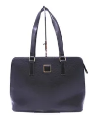 NINA RICCI ニナリッチ レザー トート バッグ 黒 ■■ レディース