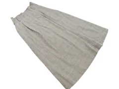 any SiS エニィスィス グレンチェック ロング スカート size3/グレー ◇■ レディース