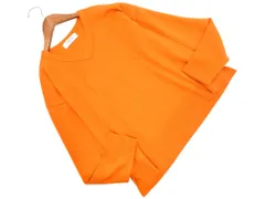 LOWRYS FARM ローリーズファーム Vネック ニット セーター sizeM/茶 ◇■ レディース